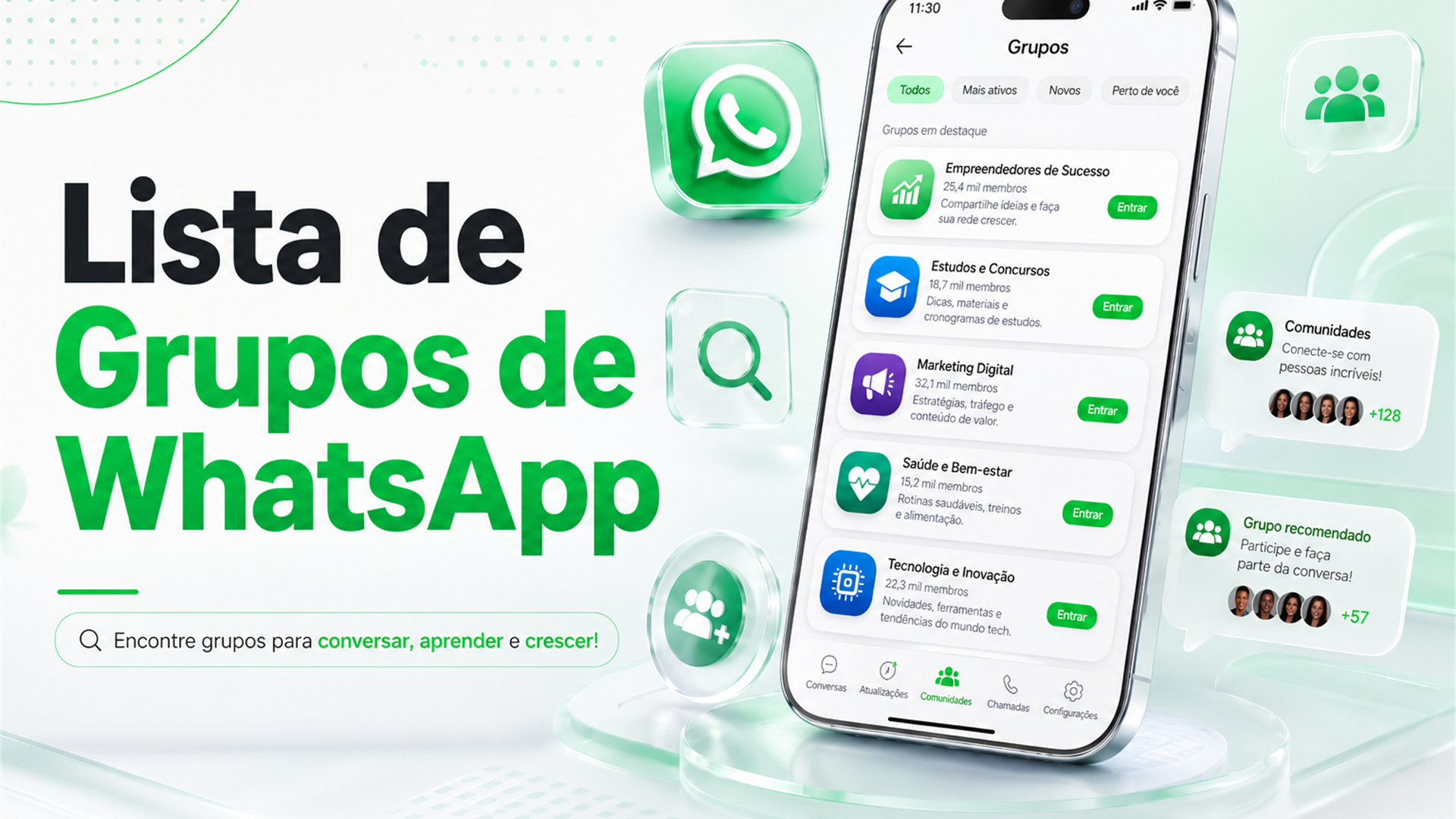 Lista de Grupos de Discord