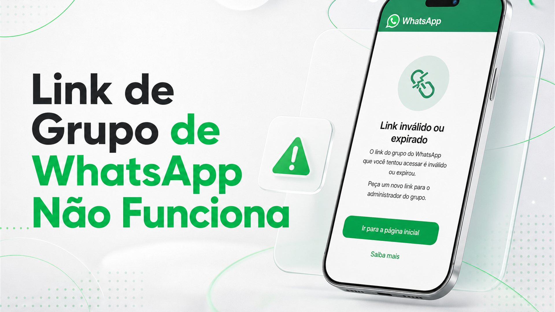 Link de Grupo de Discord Não Funciona